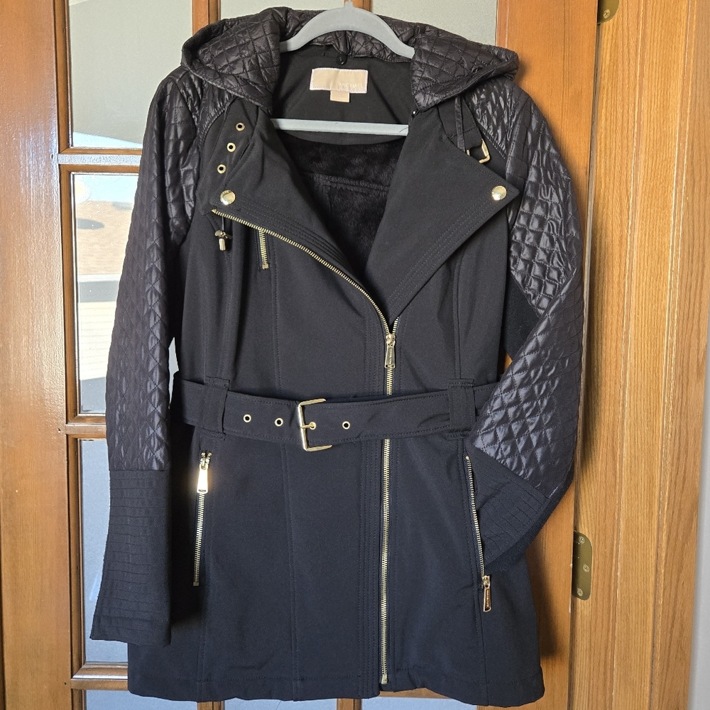 Micheal Kors Black Quilted Women's Jacket